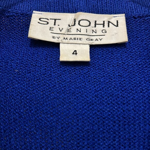 St John Evening Pant Suit - Size 4 - Picture 4 of 4